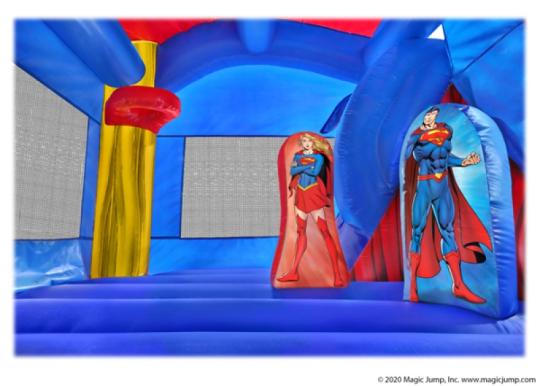 5in1 Superman Bounce and Slide Combo